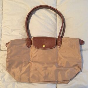 Longchamp Le Pliage Tan Tote